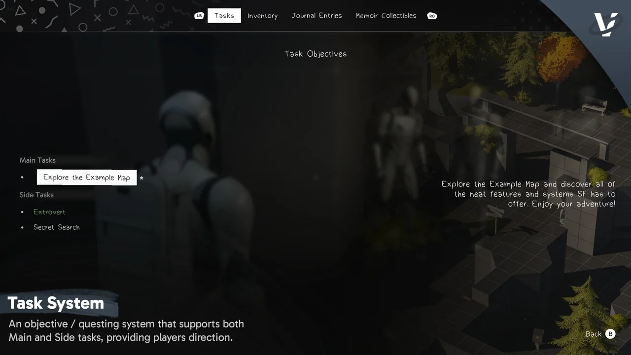 Story Framework 5.2 – Interactive Template asset