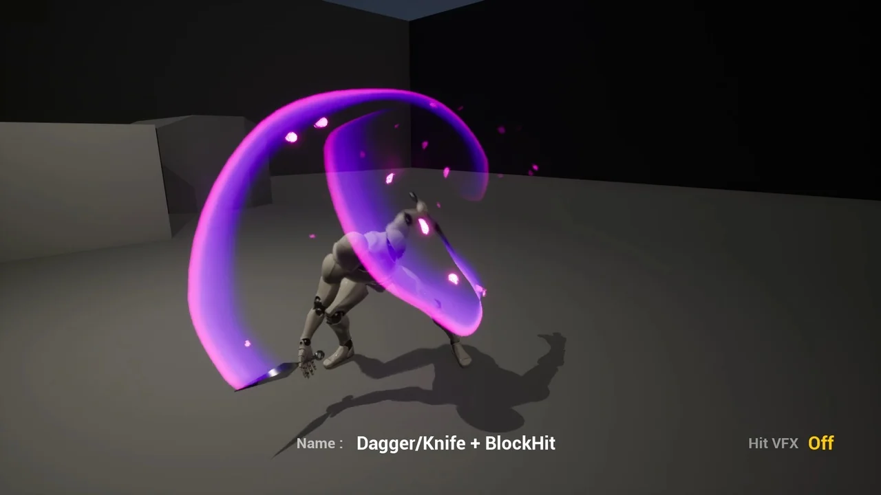 Slash and Hit VFX (with SFX) asset