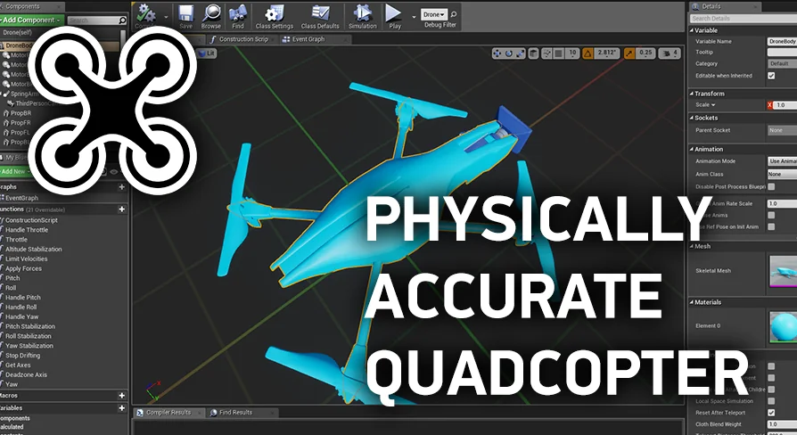 Physically Accurate Quadcopter