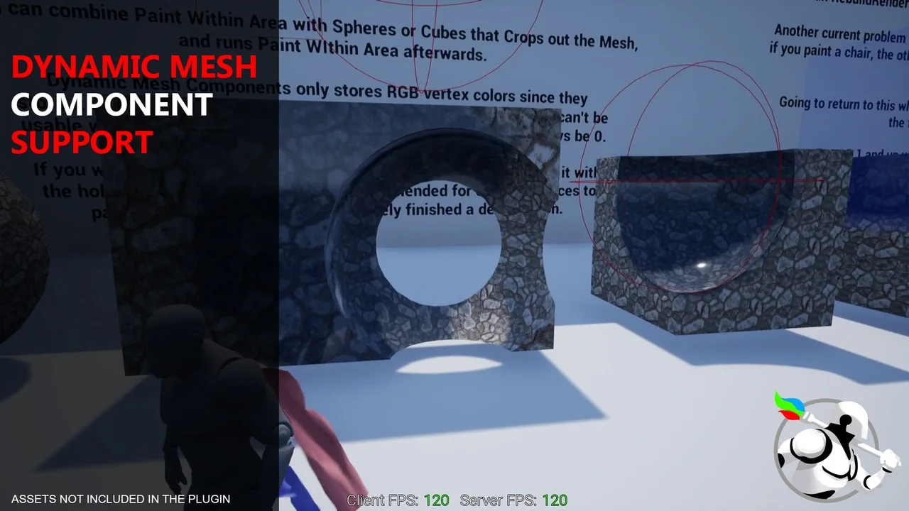 Runtime Vertex Paint & Detection Plugin asset