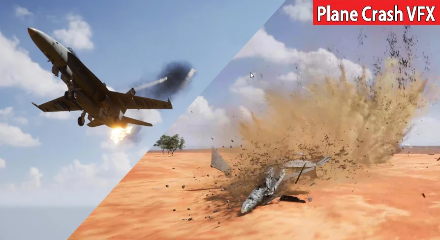 Plane Crash VFX