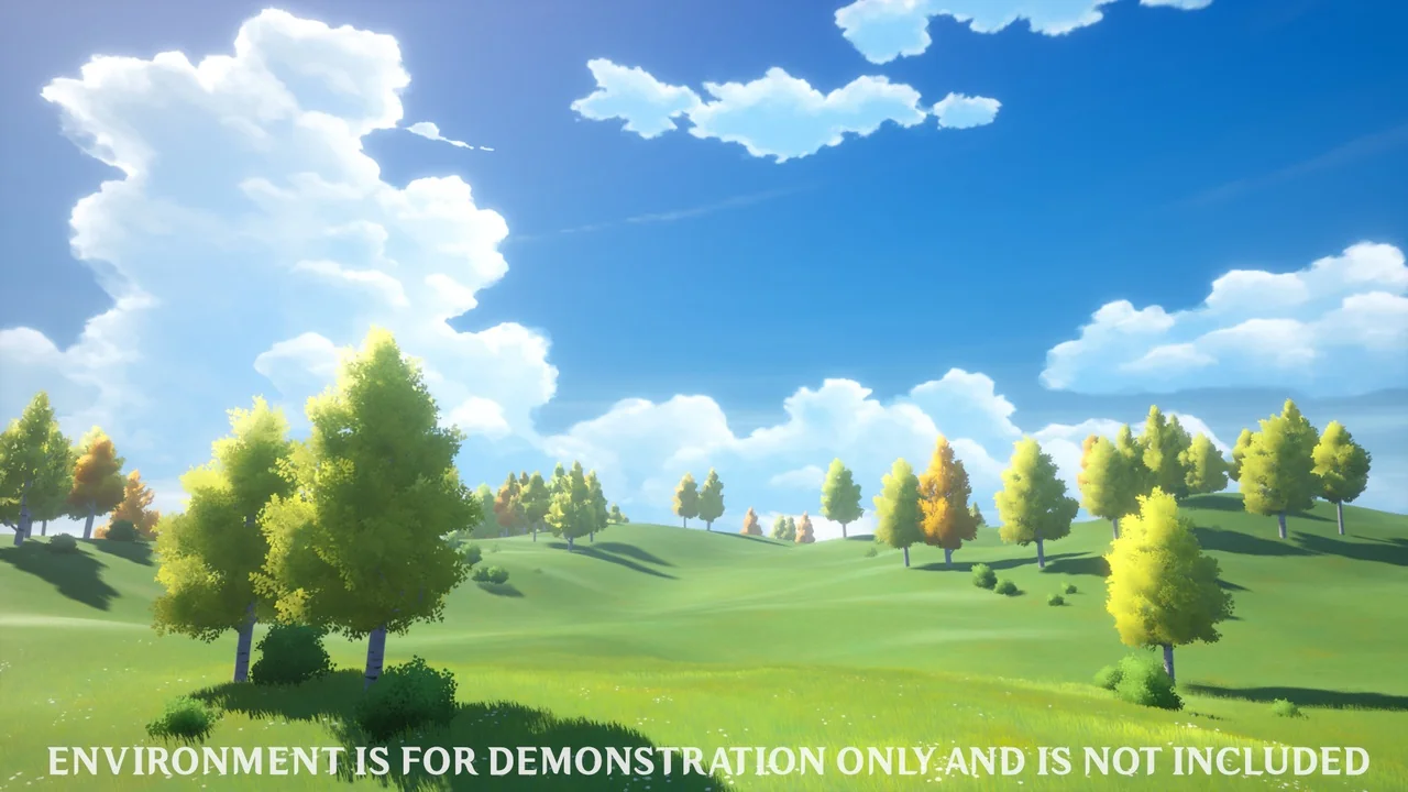 Stylized Dynamic Sky & Weather System asset