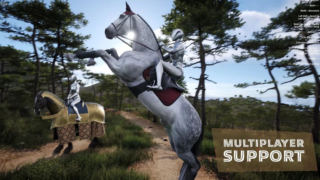 Complete Horse Riding System: Rideable Mount asset