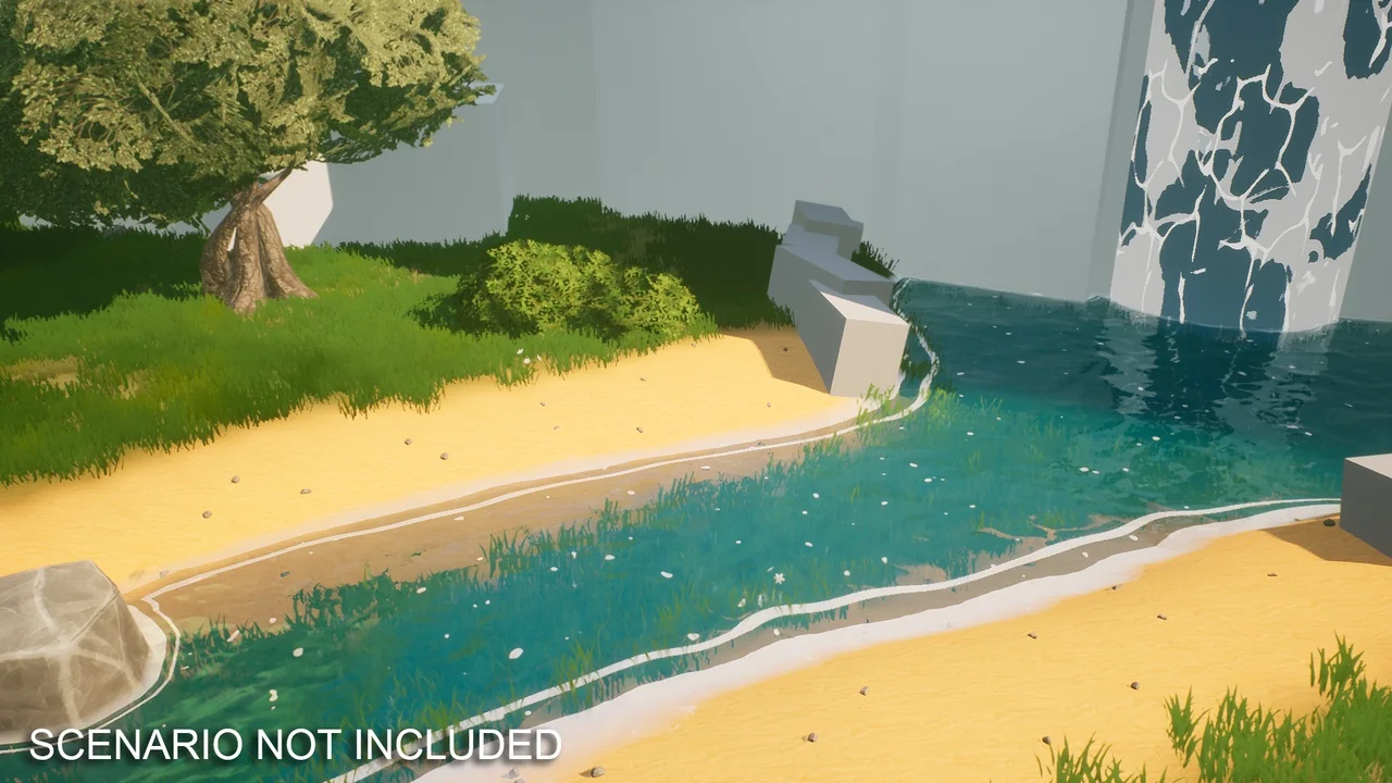 Water Stylized Custom asset