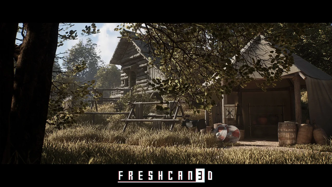 Medieval Village Pack (Medieval Prop, Medieval Market, Medieval House, Medieval) asset