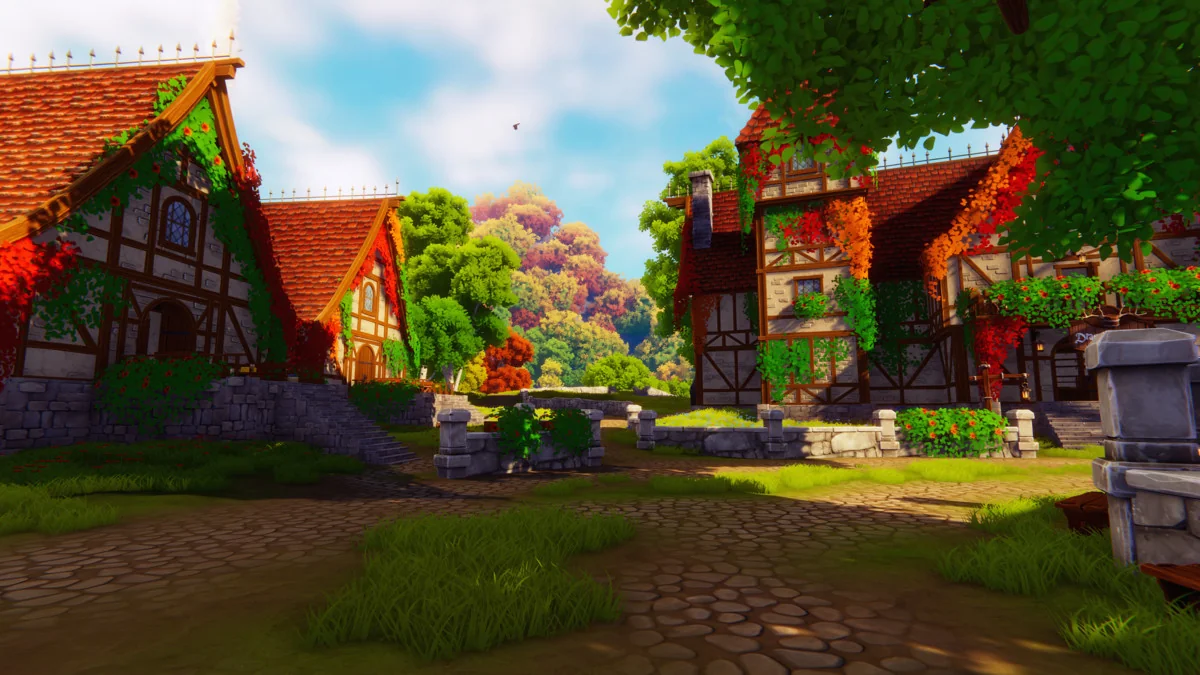 Dreamscape Village – Stylized Fantasy Open World asset