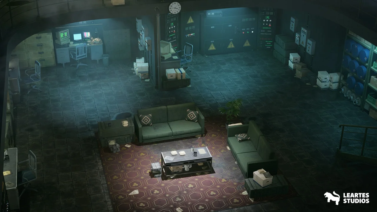 Cold War Underground Bunker asset