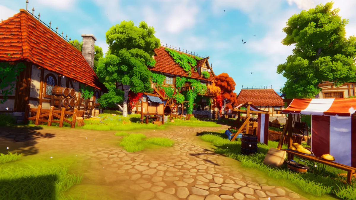 Dreamscape Village – Stylized Fantasy Open World asset