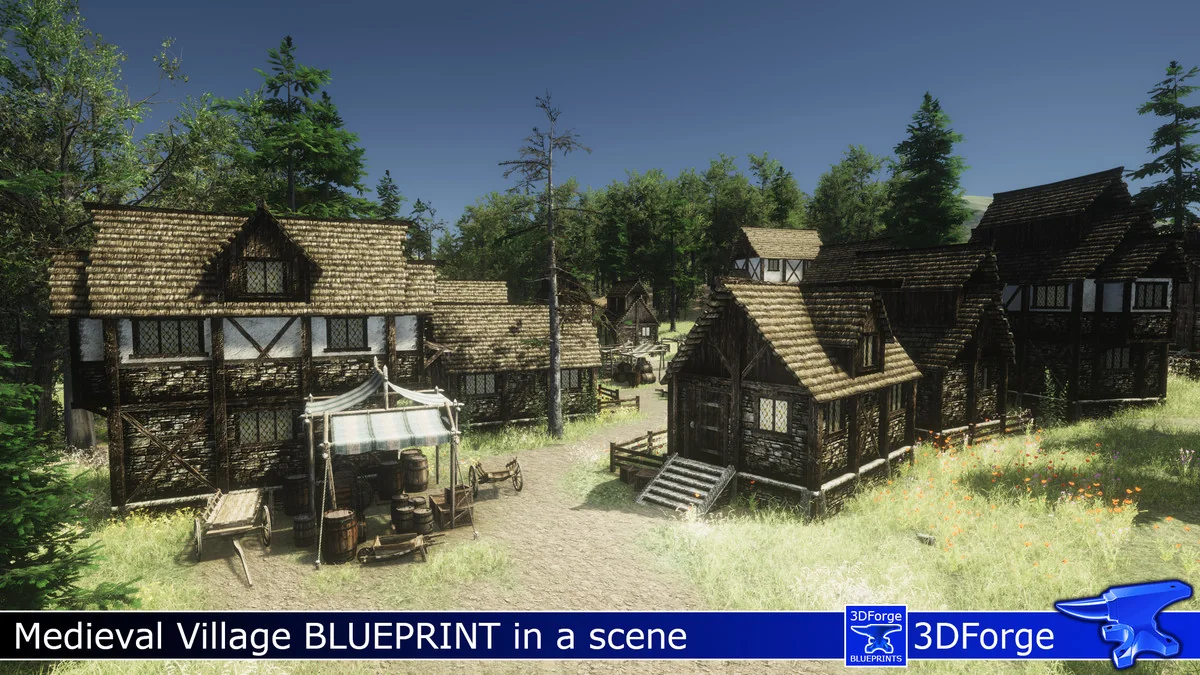 PB Medieval Villages 1 asset