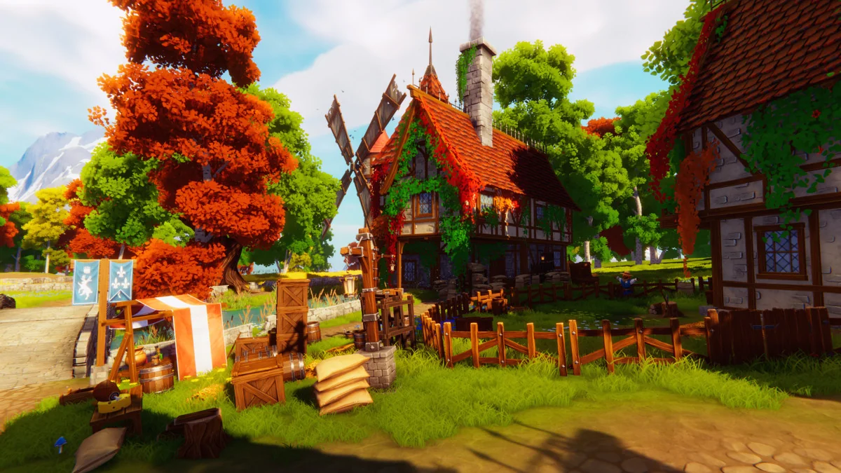 Dreamscape Village – Stylized Fantasy Open World asset
