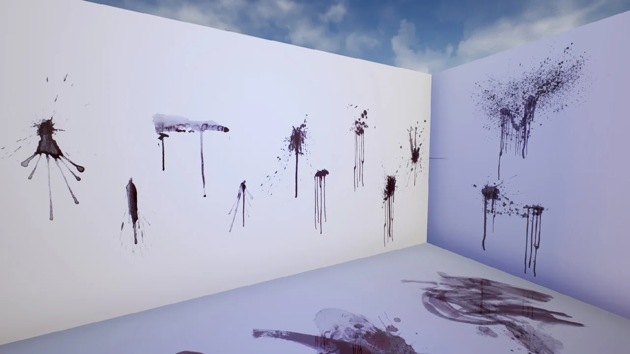 Blood: Customizable 4K asset