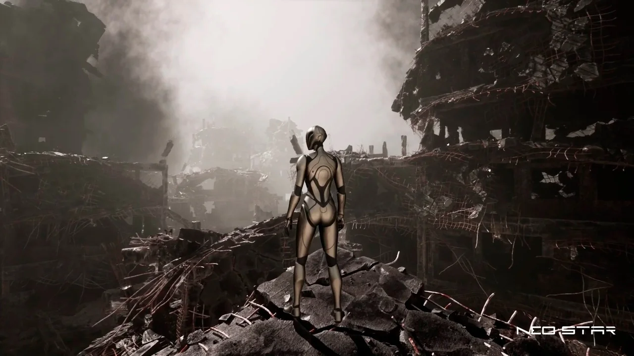 Blasted City – Destroyed Buildings Pack asset