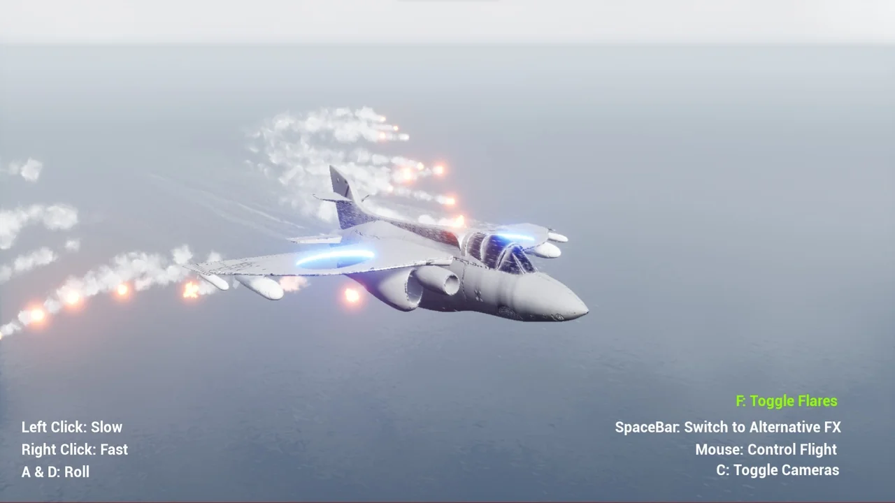 Flying Vehicle FX asset