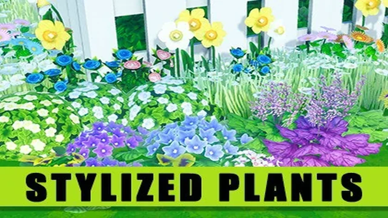 Low Poly Plant Collections