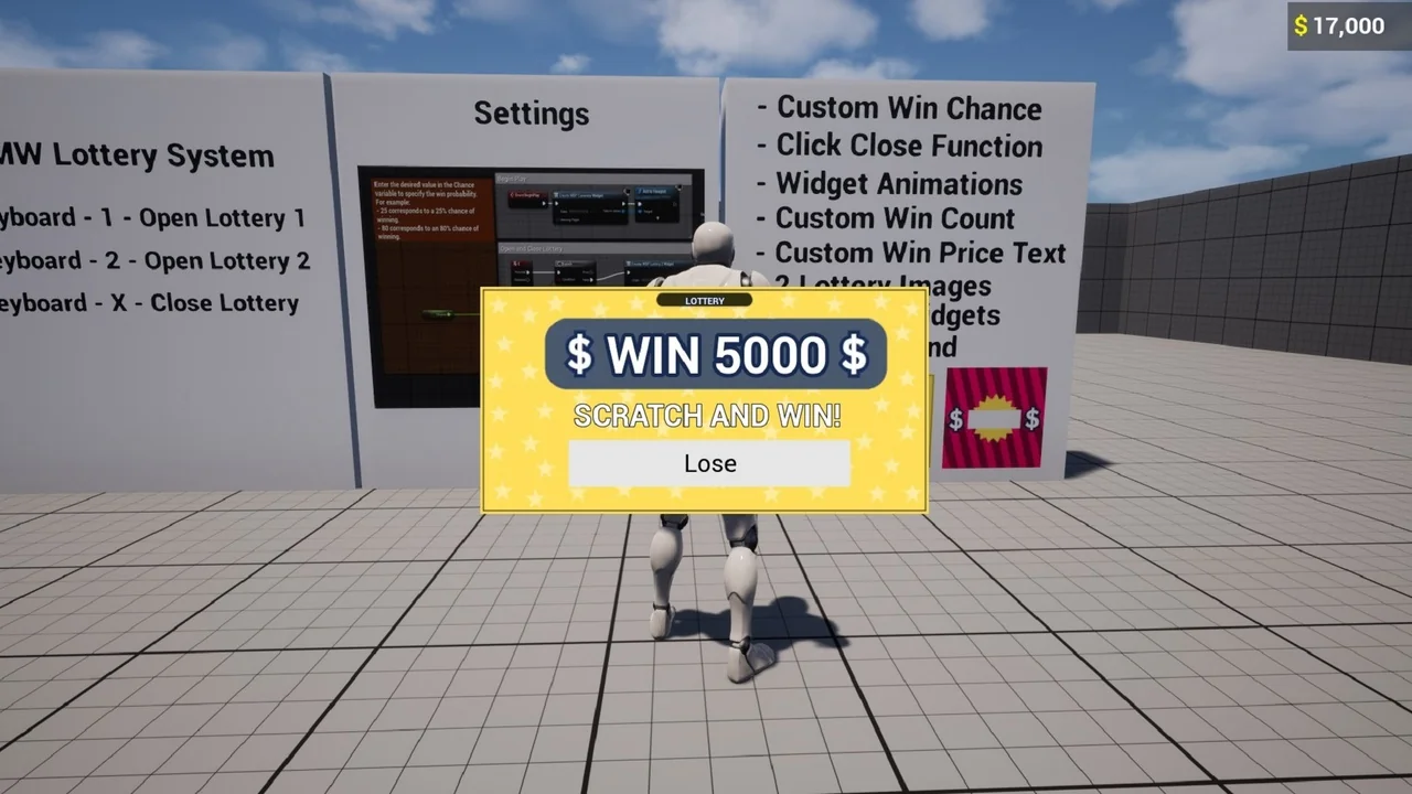 Scratch Card Lottery System asset