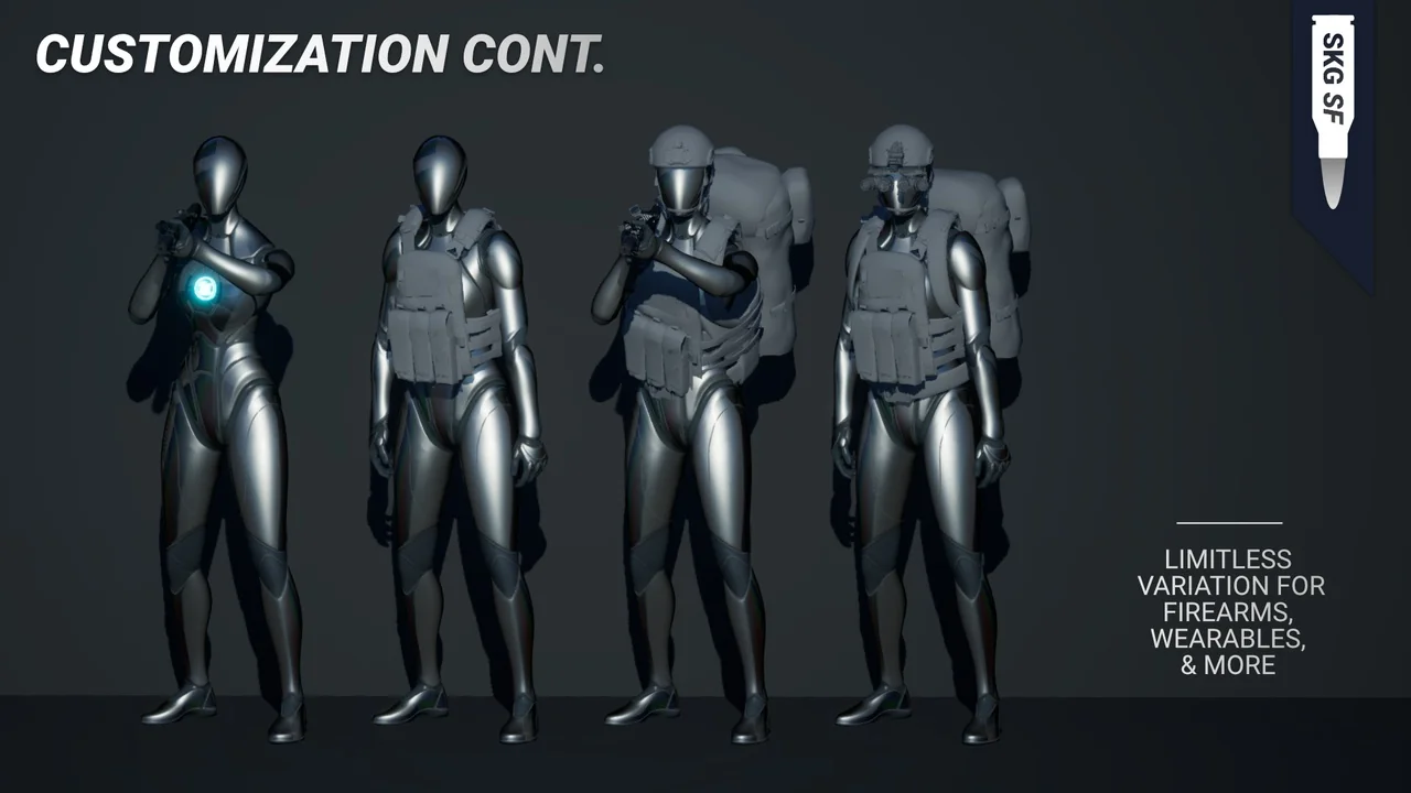 FPS First Person Shooter Framework (SKG Shooter Framework V2) asset