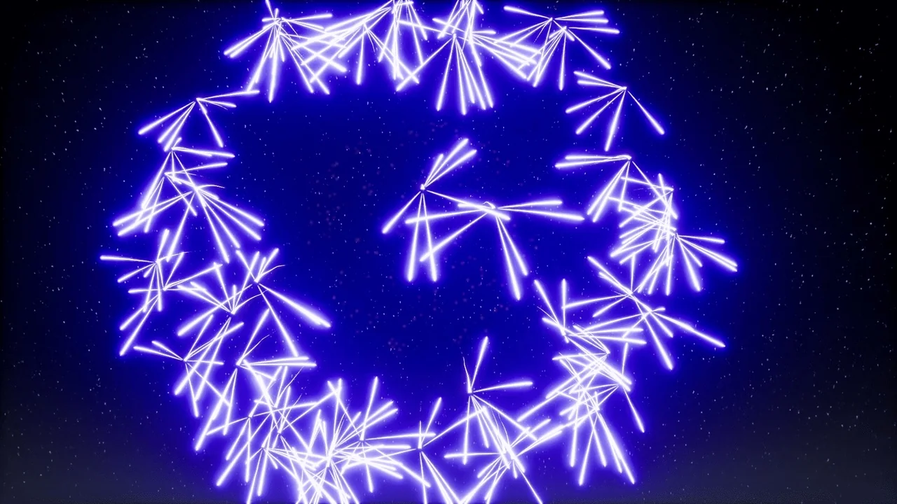 Various Fireworks VFX2 asset