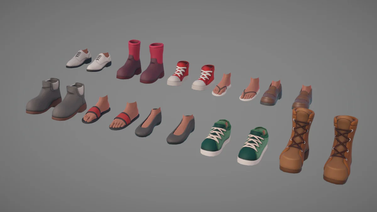 BoZo: Stylized Modular Characters – Base Pack asset