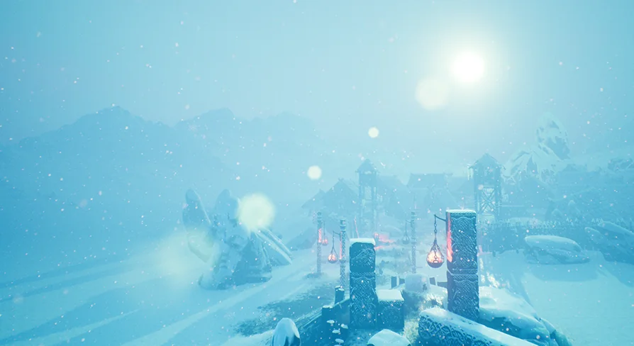 Sharur's Stylized Viking Ruins