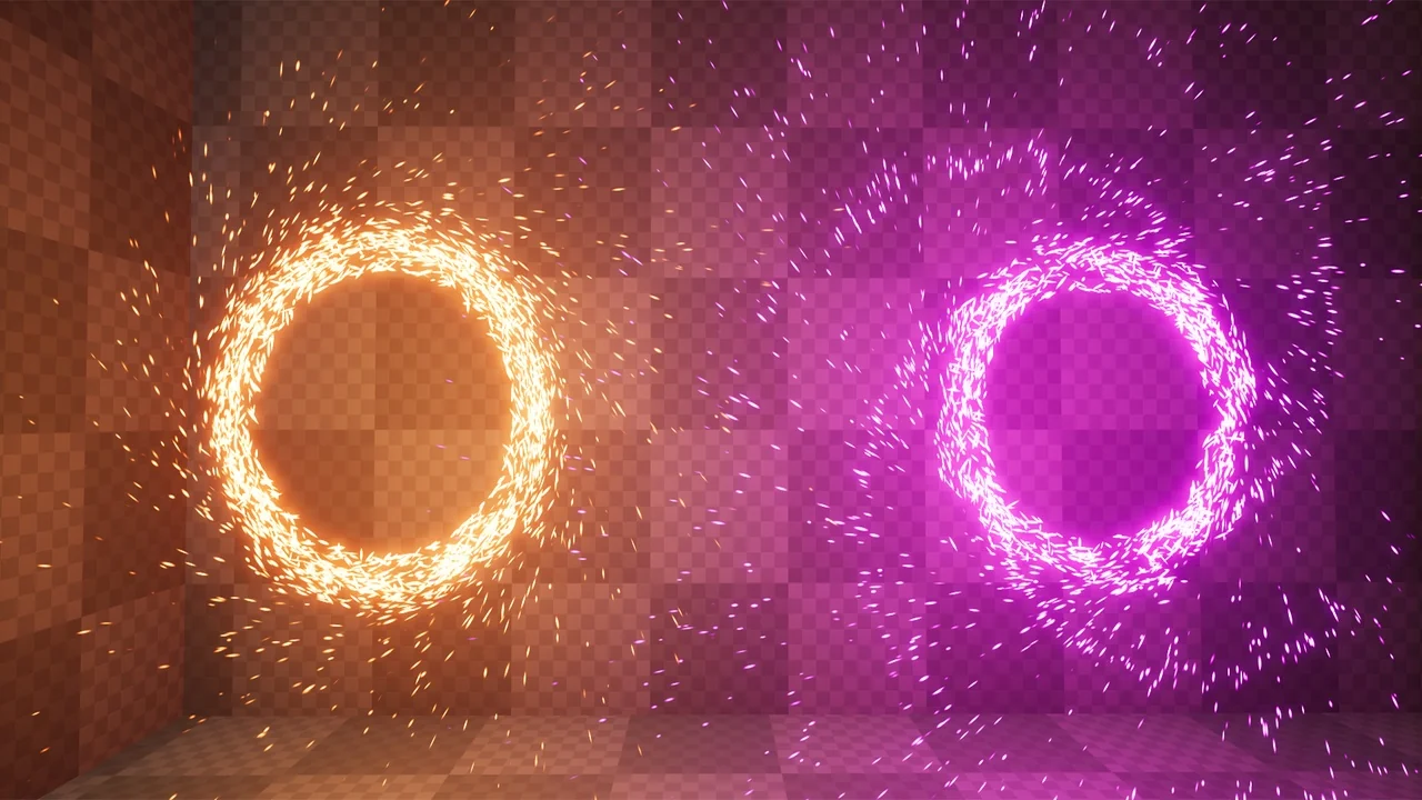 Machinery Particle FX asset