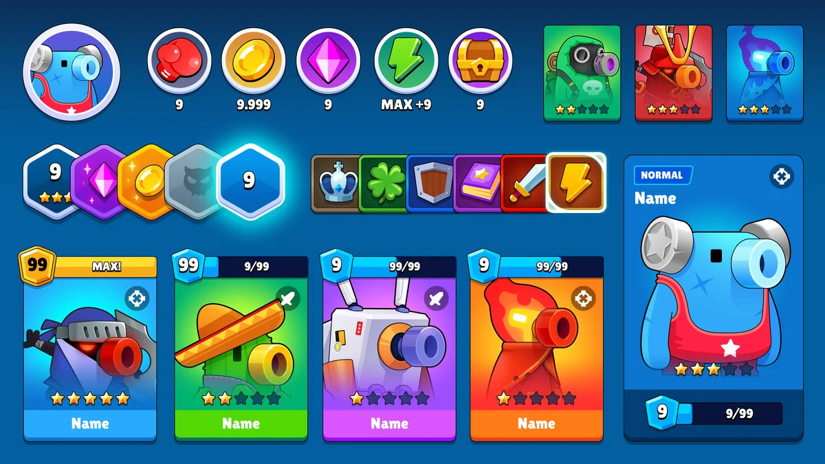 GUI Pro – Casual Game asset