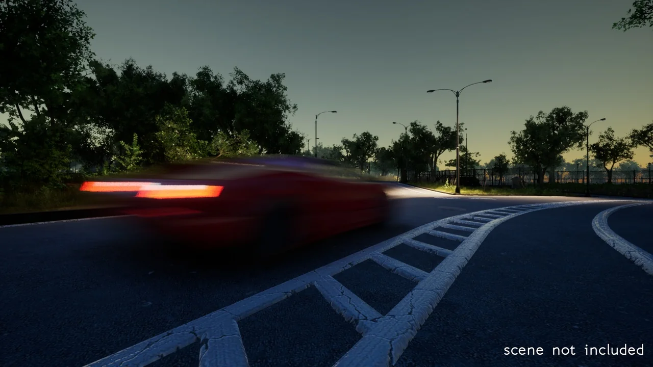 Custom Motion Blur asset