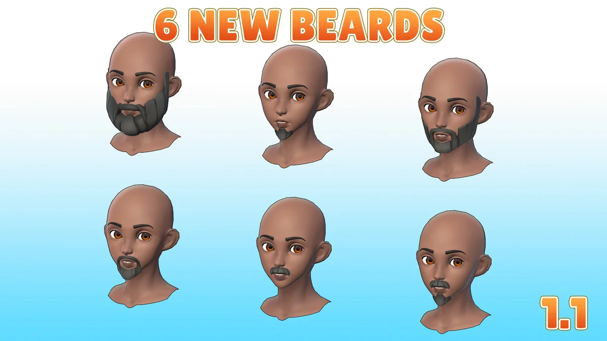 BoZo: Stylized Modular Characters – Base Pack asset