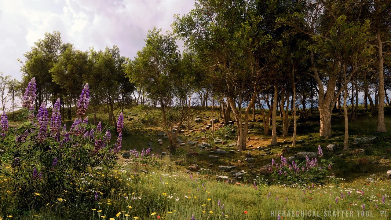 Hierarchical Scatter Tool asset