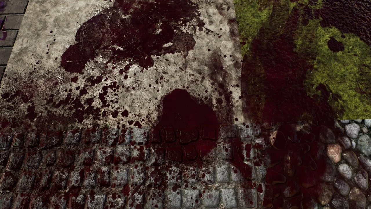 Blood: Customizable 4K asset