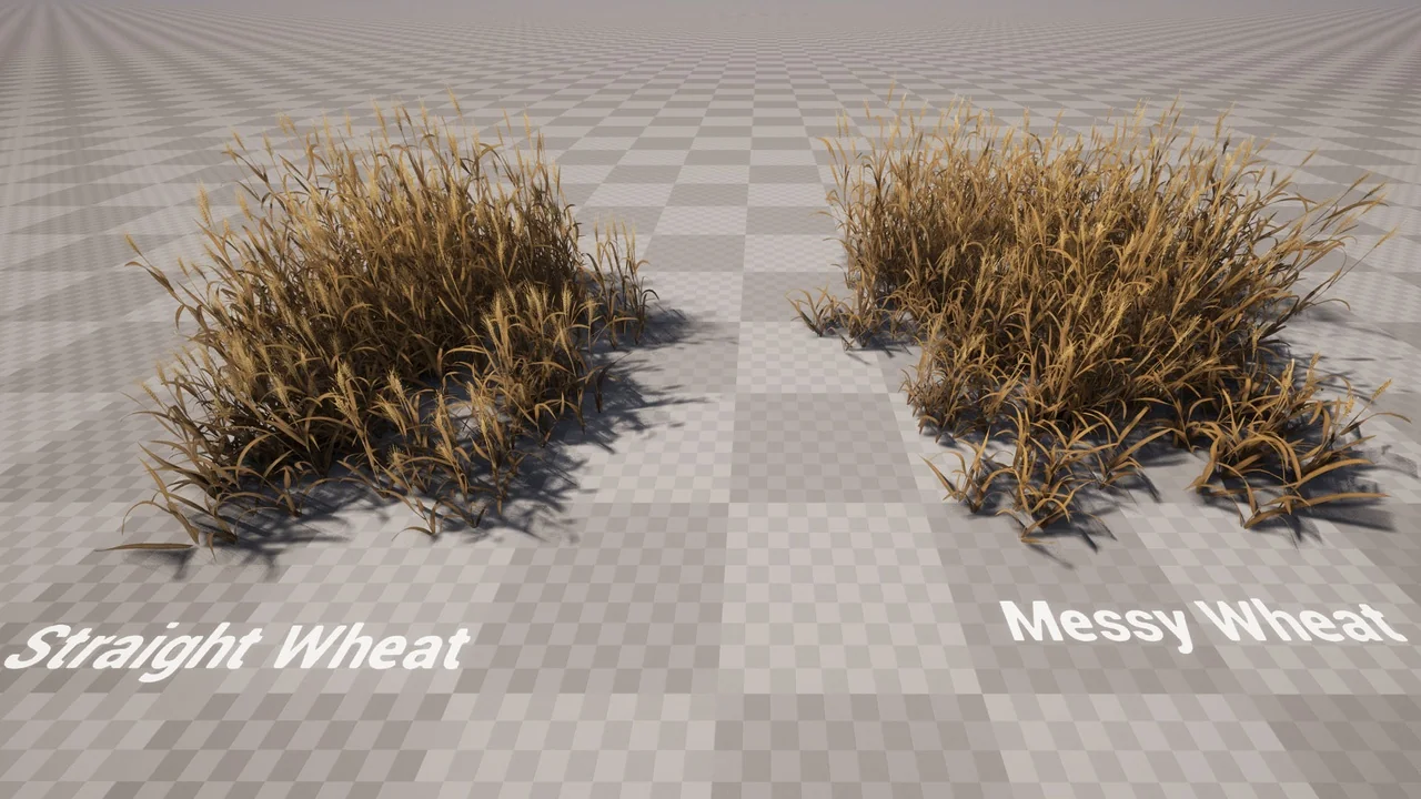 Nanite Foliage – Wheat Field asset