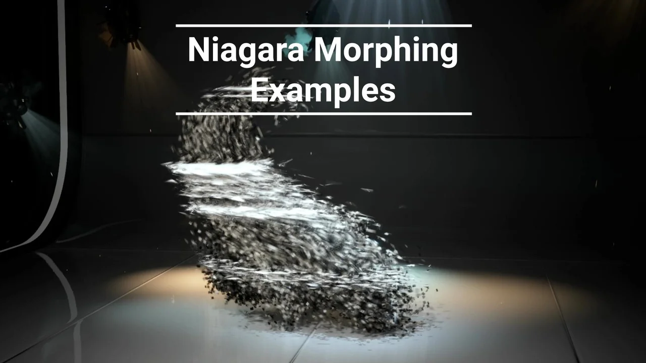 Niagara Morphing Examples asset