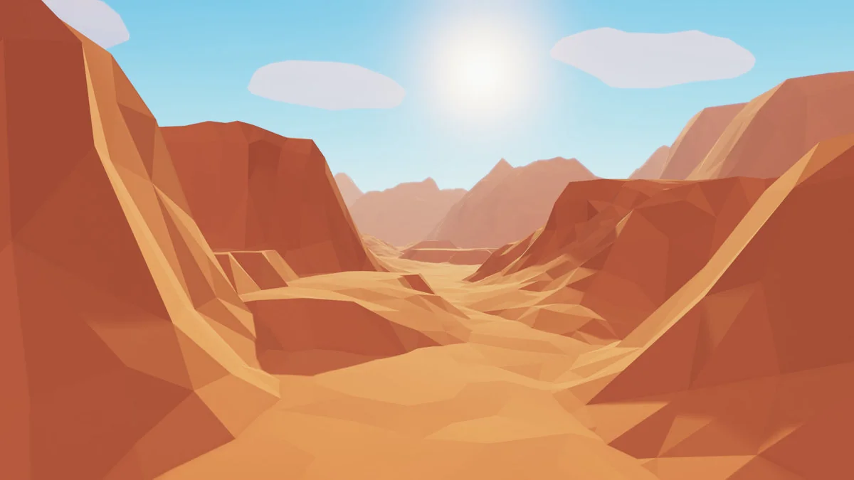 Low Poly Modular Terrain Pack asset