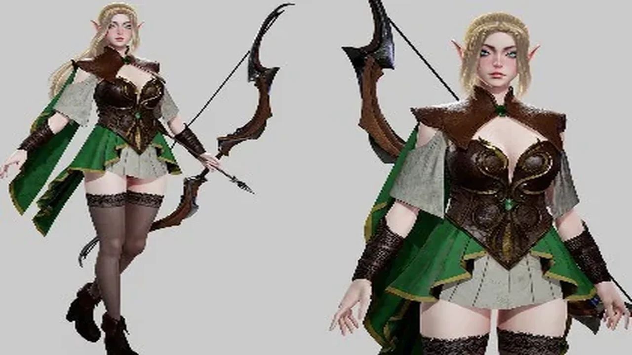 Modular Elven Archer