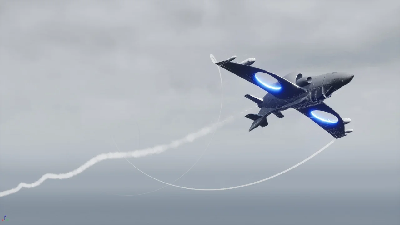 Flying Vehicle FX asset