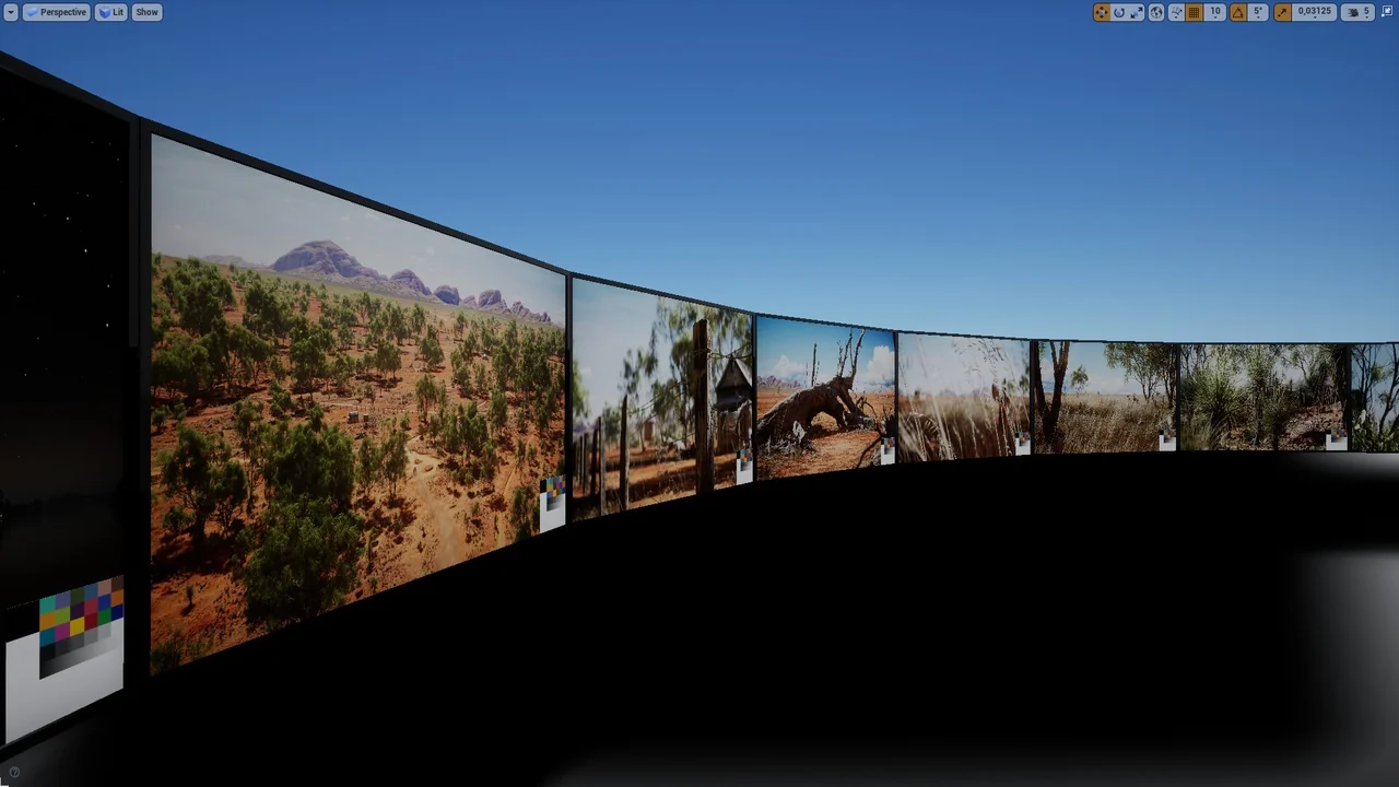 Cinematic LUTs Kit asset