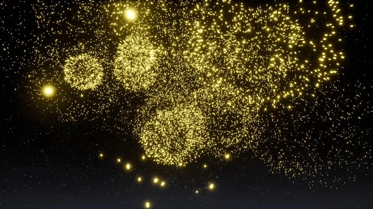 Various Fireworks VFX2 asset