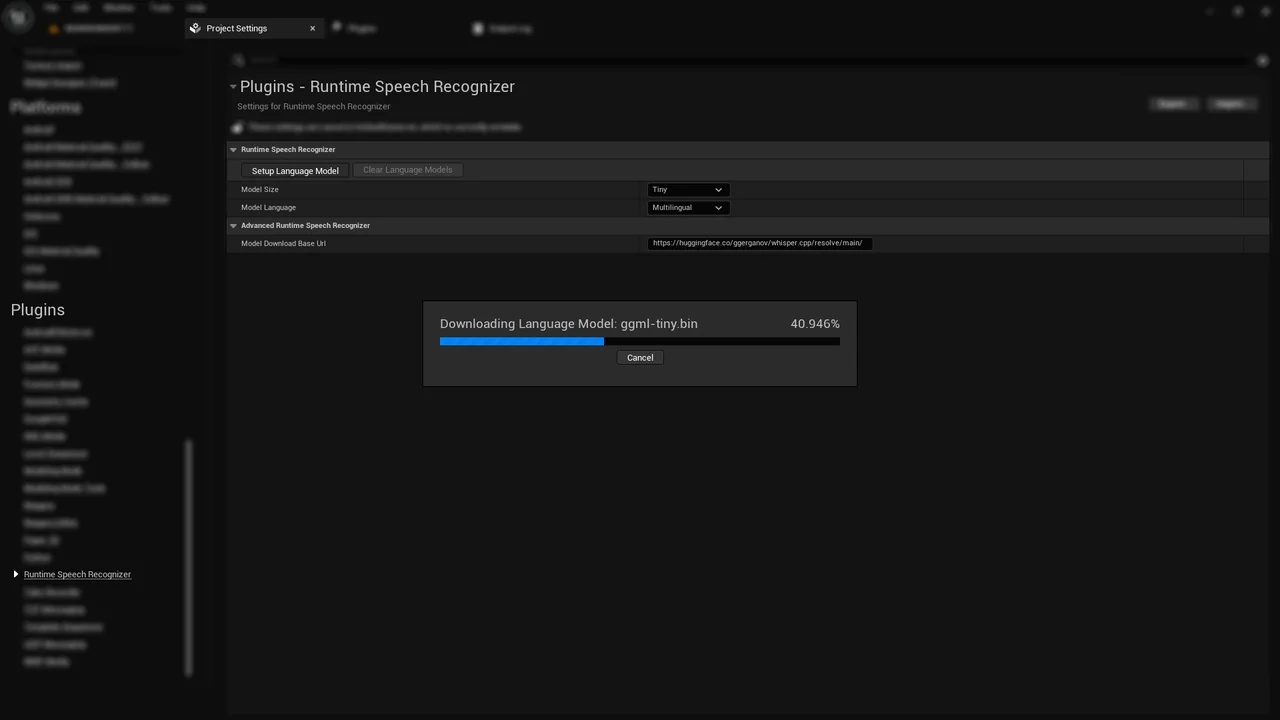 Runtime Speech Recognizer (Real-Time, Offline, AI) asset