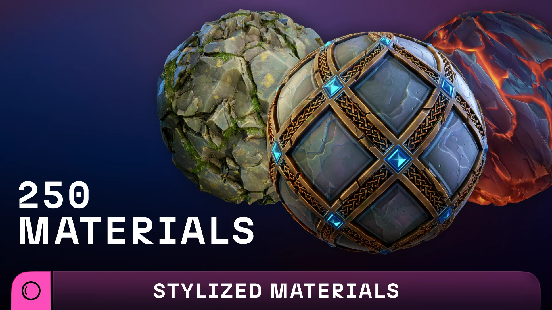 Stylized 250 Materials Bundle