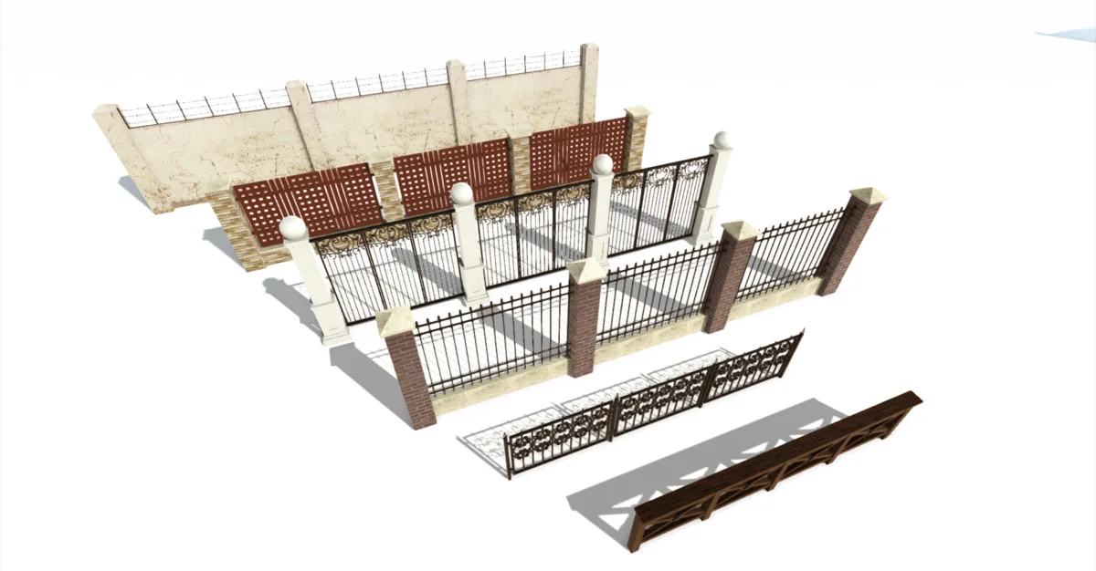 Fences Pack asset