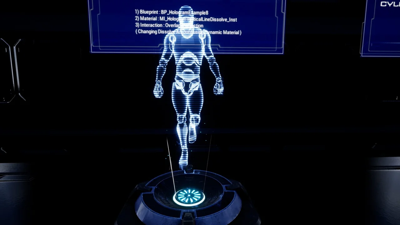 HOLOGRAM DISPLAY Pack asset