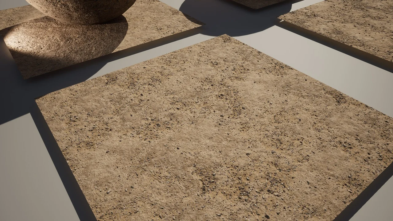 Ground Material Texture Pack (Advanced Materials / 5 Variations) asset