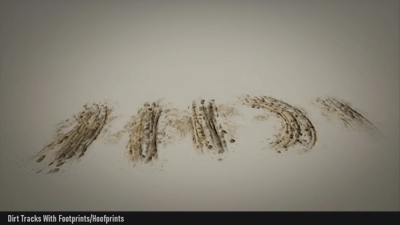 Dirt Track & General Dirt Decals asset