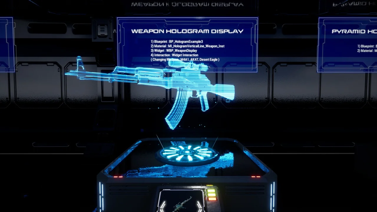 HOLOGRAM DISPLAY Pack asset