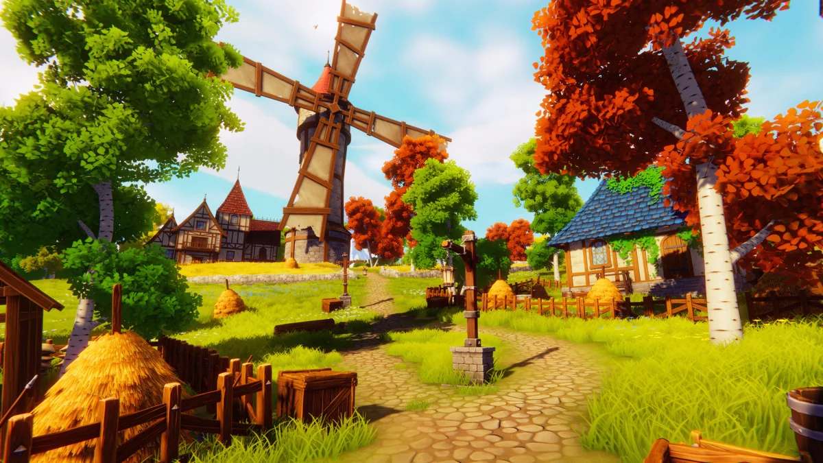 Dreamscape Village – Stylized Fantasy Open World asset