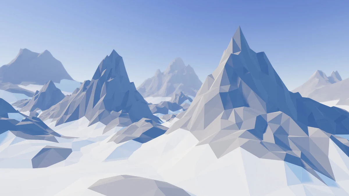 Low Poly Modular Terrain Pack asset