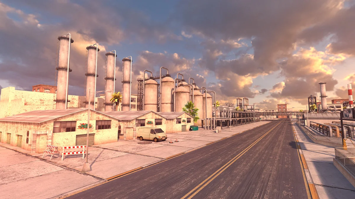 Industrial Zone – Mobile optimized asset