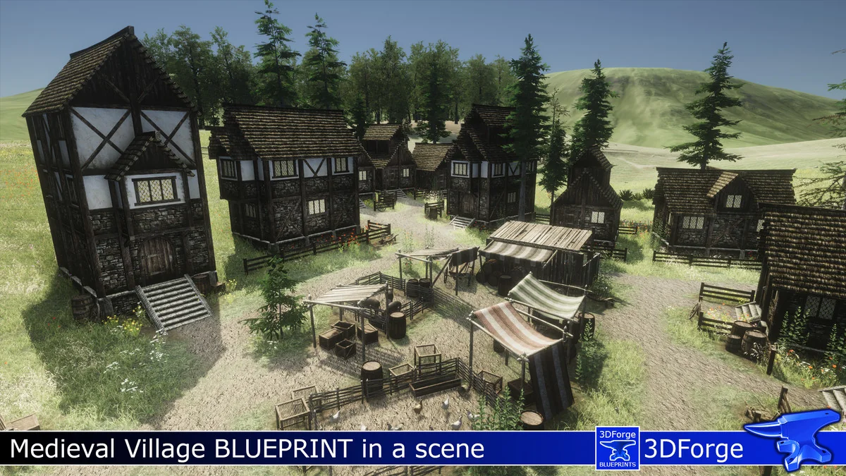 PB Medieval Villages 1 asset