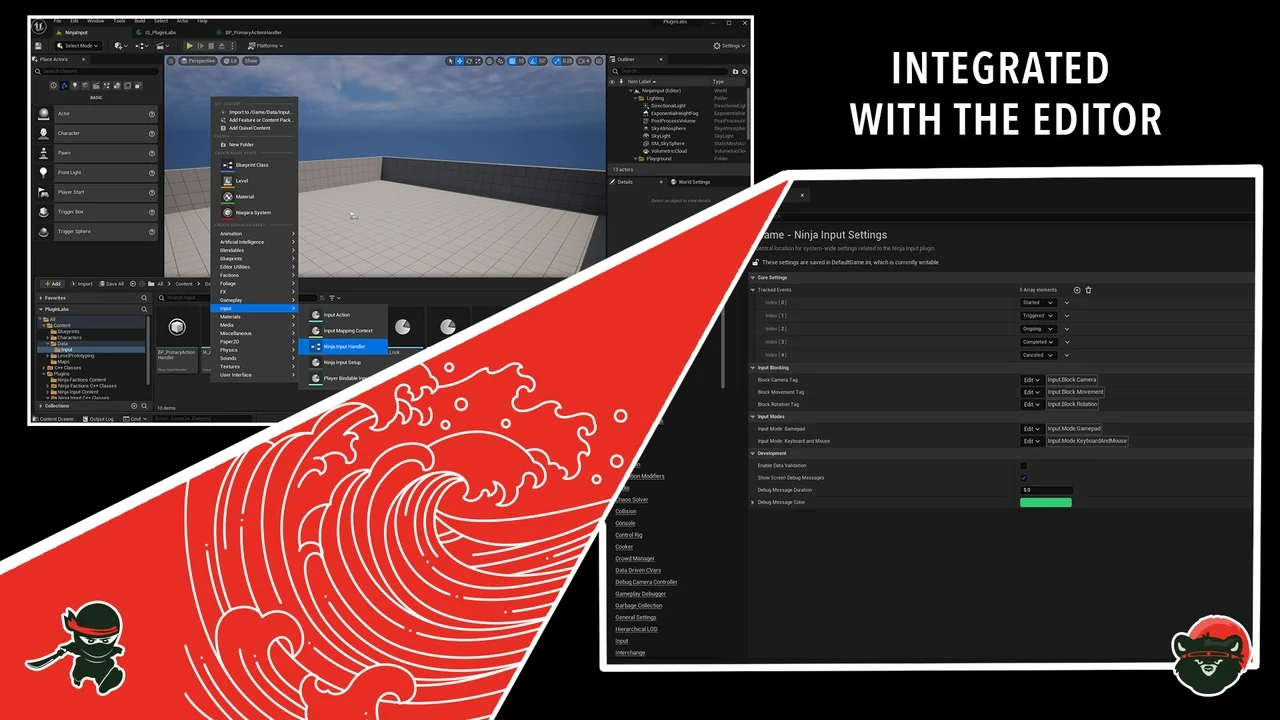 Ninja Input asset