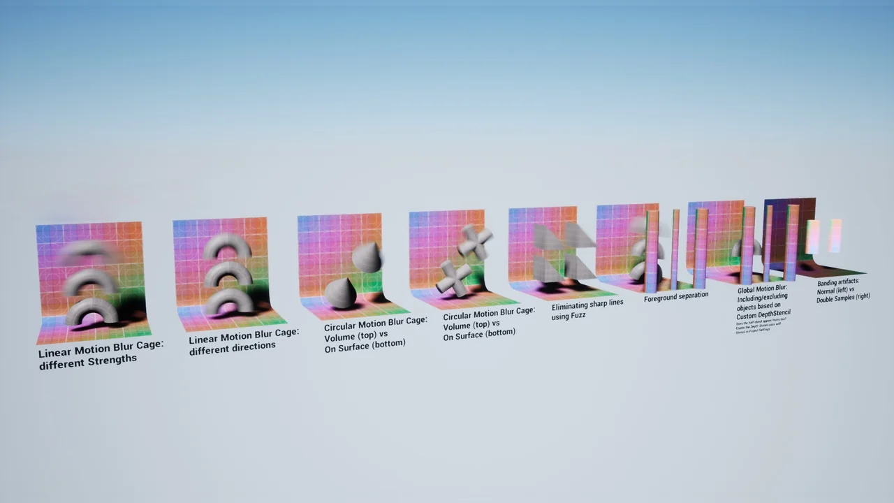 Custom Motion Blur asset