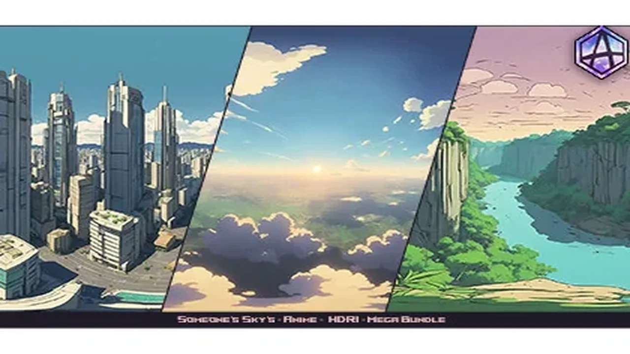 80 HDRI Someone's Sky's - Anime - Bundle